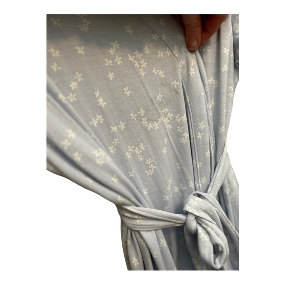 PJ salvage flower print Self Tie Robe - Picture 9 of 16